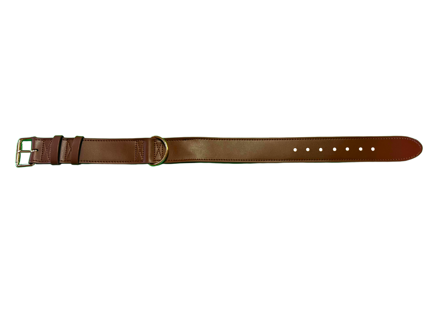 Leather AirTag Dog Collar